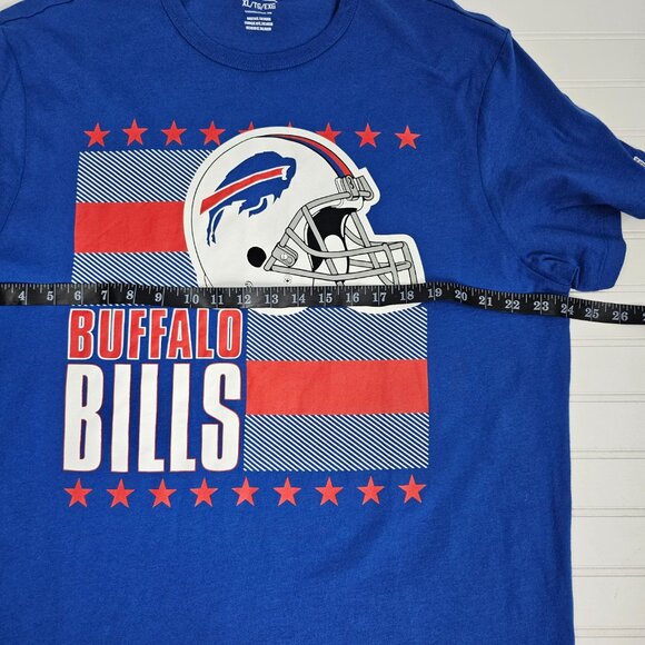 Tailgate Buffalo Bills Football Helmet Graphic Tee Blue Men's Size XL NWOT Read - Picture 12 of 14